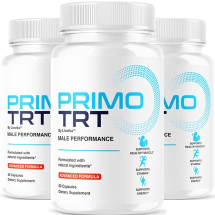 3-Pack Primo TRT Pills – Official PrimoTRT for Men (180 Capsules)
