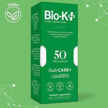 Bio-K Plus PROBIOTIC Daily 50BIL – Daily Probiotic Supplement for Everyday Gut Balance
