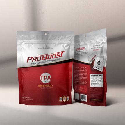 ProBoost Thymic Protein A (TPA) Powder Packets – Immune Support, 60 Packets, 4 mcg TPA/Serving, Non-GMO