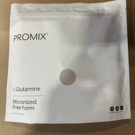 ProMix Nutrition L-Glutamine - Pure Micronized Free-Form, Unflavored, 180 Servings