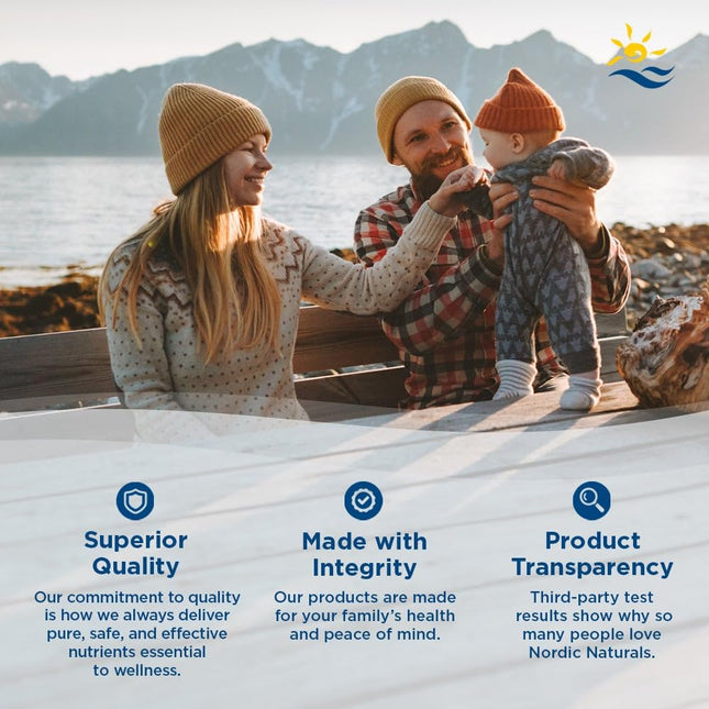 Nordic Naturals ProOmega 2000-D Lemon Flavor | 120 Soft Gels, 2150 mg Omega-3 + 1000 IU D3