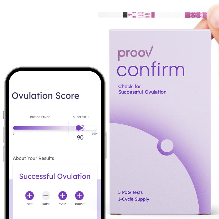 Proov PdG Test Strips for Women – 5 PdG Strips | At-Home Ovulation Confirmation