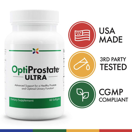 Stop Aging Now OptiProstate Ultra with Saw Palmetto & Beta Sitosterol (1-Pack)