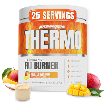 PROSUPPS Thermogenic Fat Burner Powder Molten Mango – Metabolism & Energy Booster
