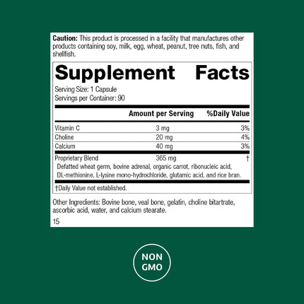 Protefood by Standard Process – Protein Metabolism & Bone Health Support (90 Capsules)