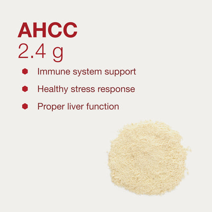 Protocol AHCC Powder – Liver & Immune Support (Mushroom Mycelia Extract, Vegan, Dairy Free) – 2 oz