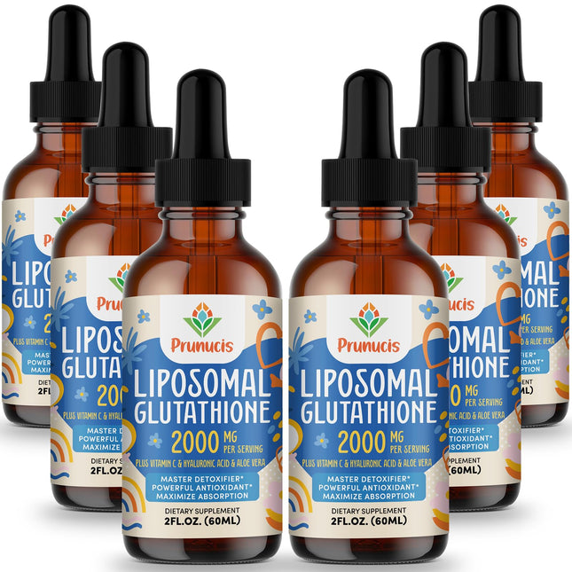 Prunucis 2000MG Liposomal Glutathione Liquid – 98% Absorption | Vegan