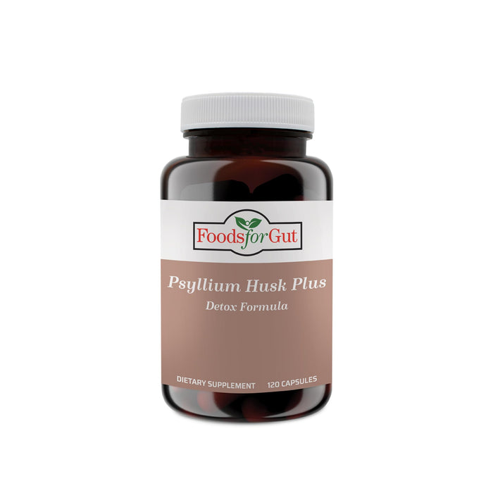 Psyllium Husk Plus Detox Formula – 1080mg, 120 Vegetarian Capsules
