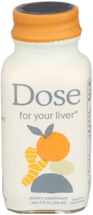 Pulpito Liver Cleanse Detox Shots 6-Pack – 2oz Herbal Wellness with Milk Thistle, Turmeric & Dandelion