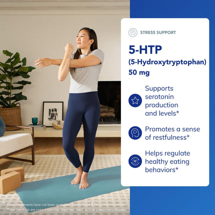 Pure Encapsulations 5-HTP 50 mg | 5-Hydroxytryptophan Supplement for Sleep, Mood & Appetite | 60 Capsules