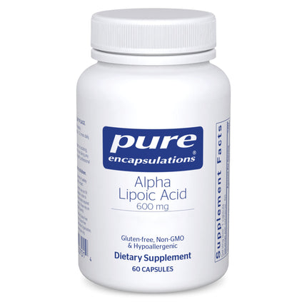 Pure Encapsulations Alpha Lipoic Acid 600 mg – 60 Capsules