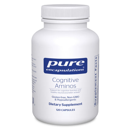 Pure Encapsulations Cognitive Aminos | Hypoallergenic Cognitive Support | 120 Capsules