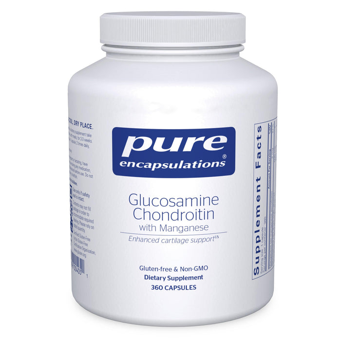 Pure Encapsulations Glucosamine Chondroitin with Manganese – Joint Support, Cartilage Health & Mobility | 360 Capsules