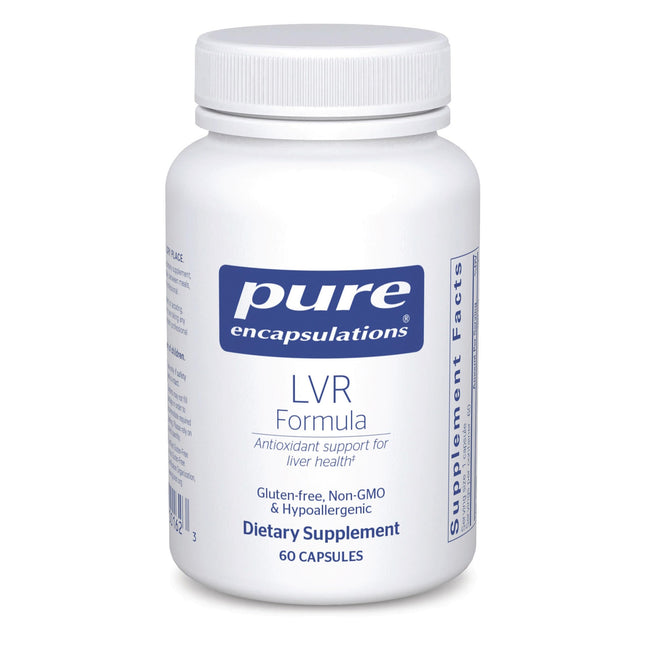 Pure Encapsulations LVR Formula | Hypoallergenic Liver Support with NAC & Antioxidants | 60 Capsules