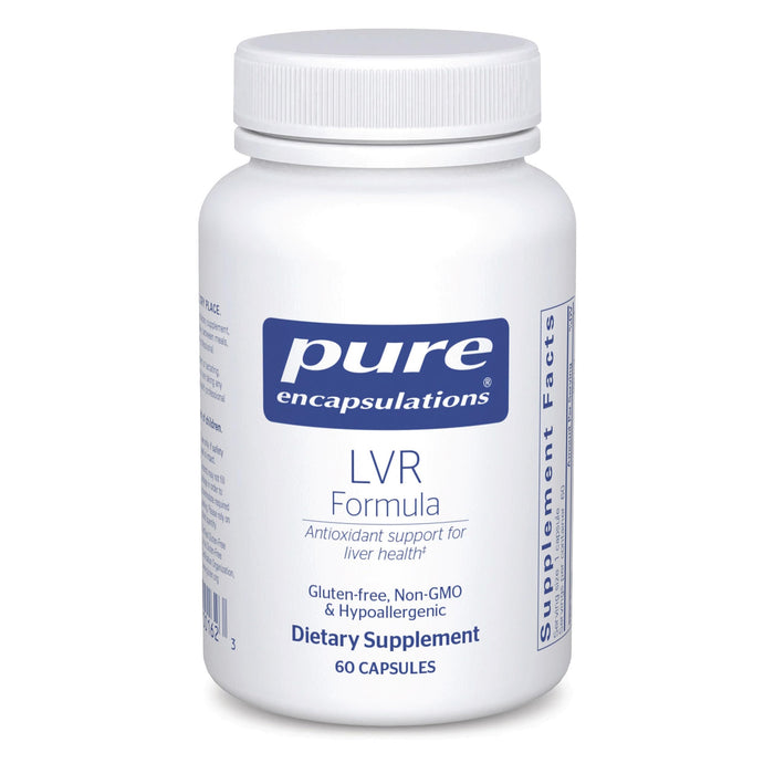 Pure Encapsulations LVR Formula | Hypoallergenic Liver Support with NAC & Antioxidants | 60 Capsules