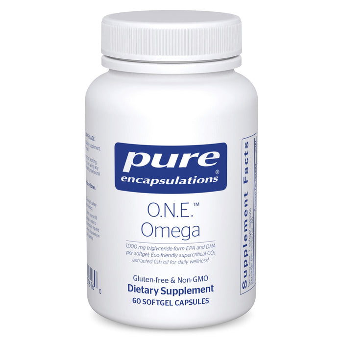 Pure Encapsulations O.N.E. Omega – Comprehensive Omega-3 Fish Oil (EPA/DHA) 60 Softgels