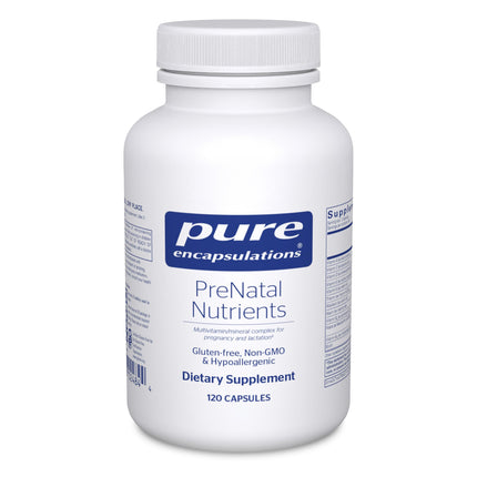 Pure Encapsulations PreNatal Nutrients – Pregnancy & Lactation Support with Folate, Choline & Iron