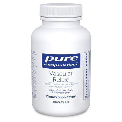 Pure Encapsulations Vascular Relax – Hypoallergenic Circulatory Support | 120 Capsules