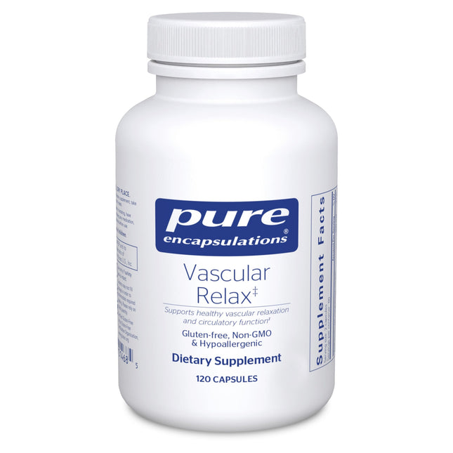 Pure Encapsulations Vascular Relax – Hypoallergenic Circulatory Support | 120 Capsules