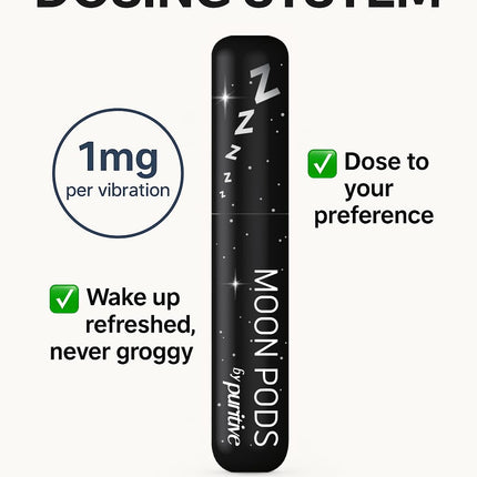 Puritive Melatonin Diffuser for Sleep Support – Natural Sleep Aid & Stress Relief