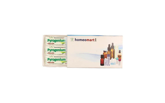 Pyrogenium Homeopathy Pellets 30C Potency – Pack of 3 | Homeomart