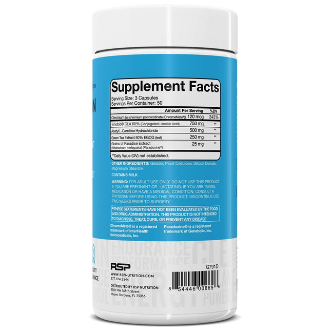 RSP Nutrition QuadraLean - Stimulant Free Weight Management & Metabolism Booster