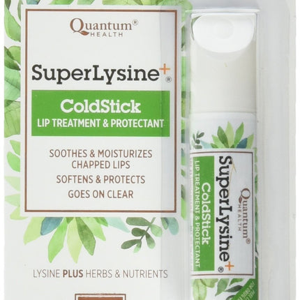 Quantum Research Coldstick, Super Lysine, 0.17 Ounce (Pack of 6) – SPF-21 Lip Care