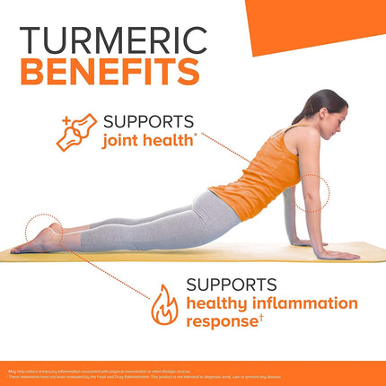 Qunol Turmeric Curcumin 1500mg | Ultra High Absorption | Joint Support | 180 Count (2-Month Supply)