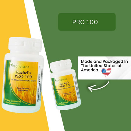Rachel’s Pro 100 Probiotic: 100 Billion Count of probiotics