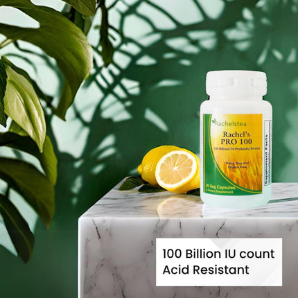 Rachel’s Pro 100 Probiotic: 100 Billion Count of probiotics