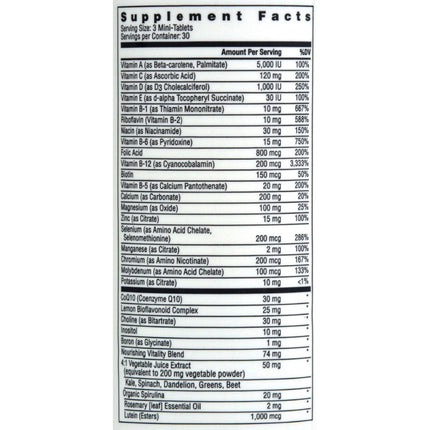 Rainbow Light Multivitamin 50+ Mini, 90 ct – Immune & Heart Health