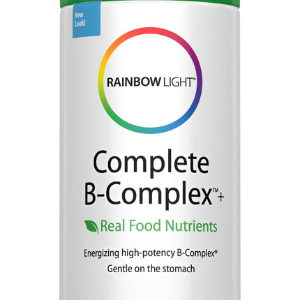Rainbow Light Complete B-Complex, 90 Count – Energy and Nervous System Support