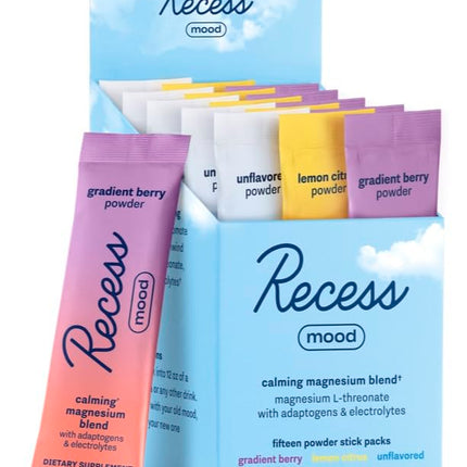Recess Mood Drink Mix Powder Sampler Pack – 15ct Box