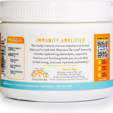 REDMOND Re-Lyte Immunity Multivitamin Drink Mix – Pineapple Orange