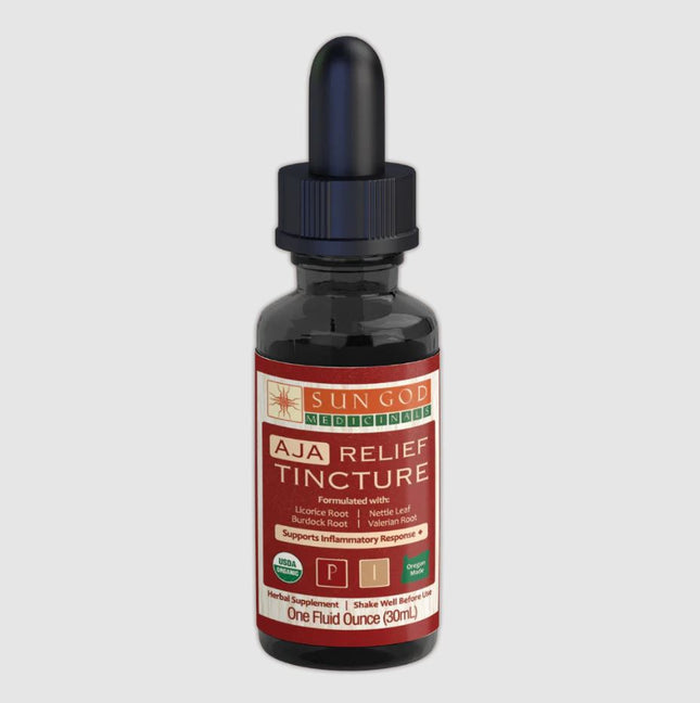 Relief Organic Herbal Tincture - PAIN & STRESS RELIEF