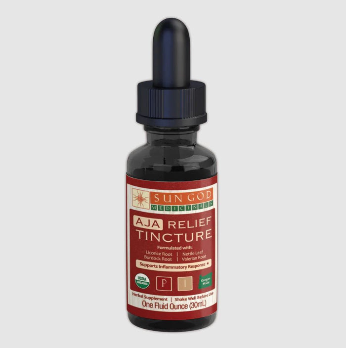Relief Organic Herbal Tincture - PAIN & STRESS RELIEF