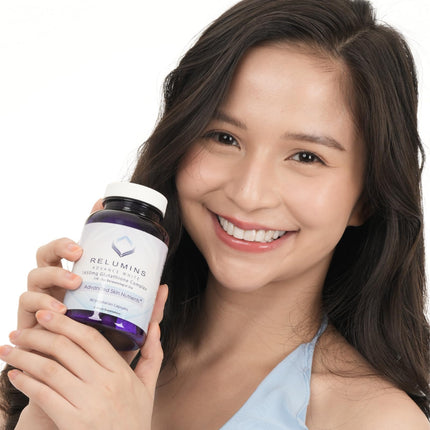 Relumins L-Glutathione Complex 1650mg - Spring Glow Essentials, 2 x 90 Veg Capsules