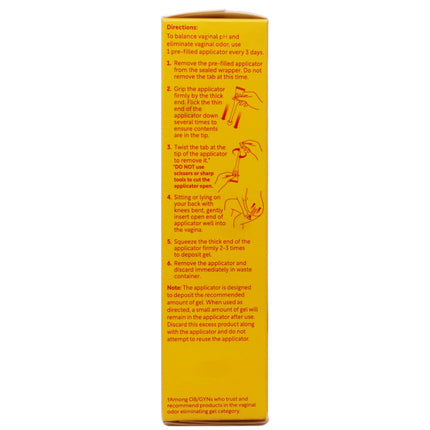 RepHresh Vaginal Gel – Odor Elimination & pH Balance (Pack of 2, 4 Applicators)