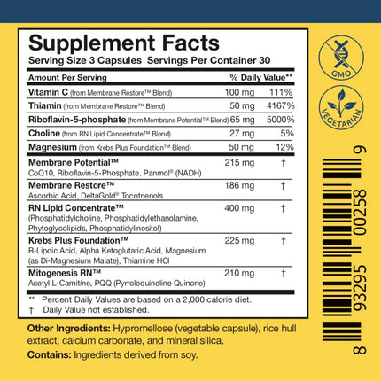 Researched Nutritionals Energy Duo – ATP 360 & Multi-Plex for Adrenal & Mitochondrial Support