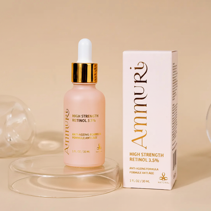 Retinol 3.5% Face Serum for Anti-Ageing & Skin Renewal | Ammuri