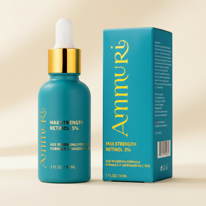 Retinol MAX 5% High Strength Anti-Ageing Serum (30ml) | Ammuri