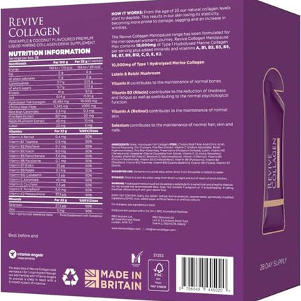 Revive Collagen Menopause Drink (28 Days) – Menopause Max