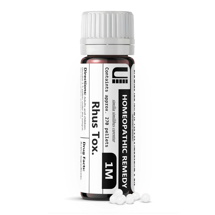 Rhus Toxicodendron 1M Homeopathic Remedy - 270 Pellets (Lactose-Free)