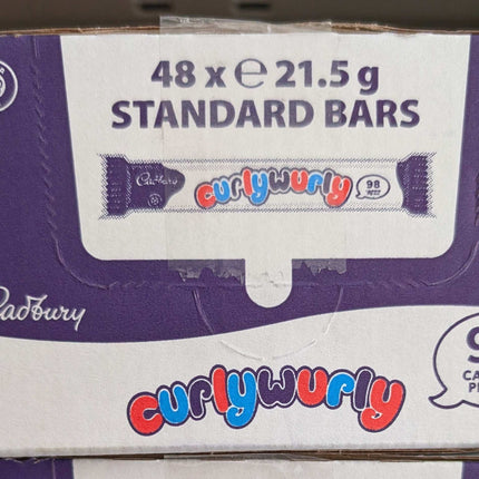 Curly Wurly Standard Bars (48 x 21.5g)
