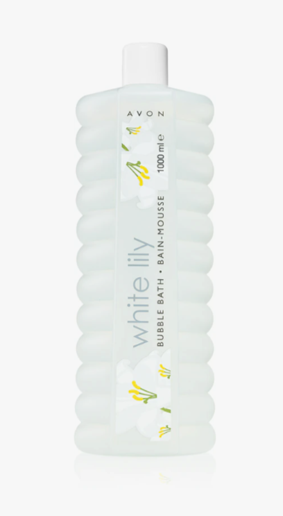 Avon White Lily Bubble Bath 1000ml