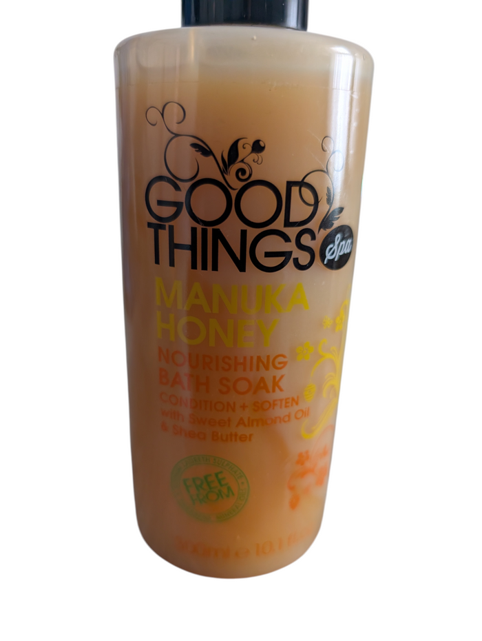 Good Things Spa Manuka Honey Nourishing Bath Soak – Hydrating Bath Treatment ex
