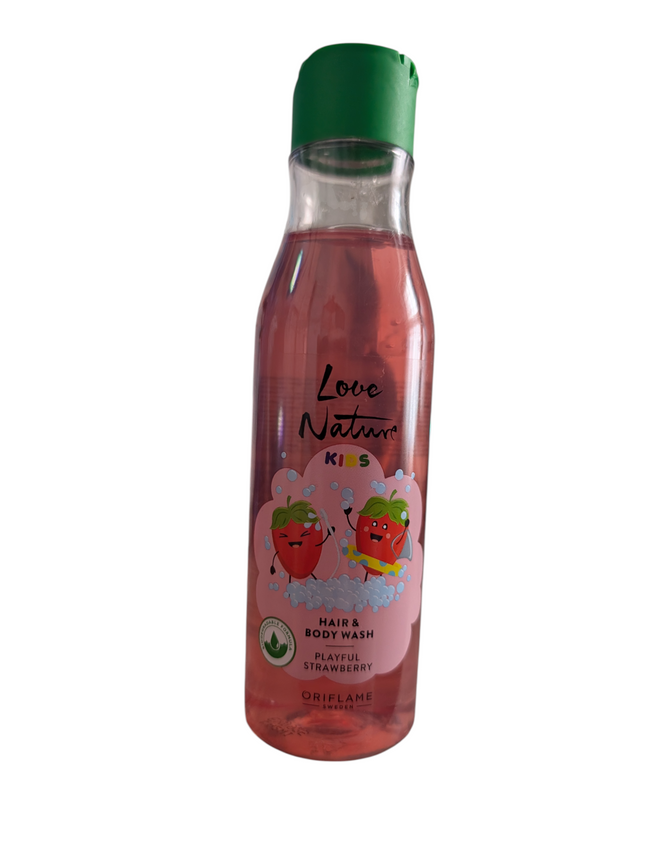 Oriflame Love Nature Kids Hair & Body Wash – Playful Strawberry ex