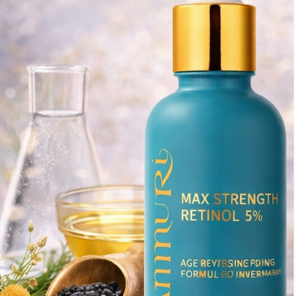 Retinol MAX 5% Anti-Ageing Serum for Youthful & Firm Skin | Ammuri