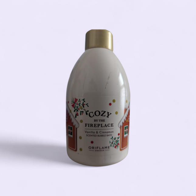 Cozy By The Fireplace Bubble Bath – Vanilla & Cinnamon