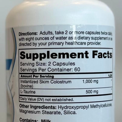 Roex Mother's Colostrum Capsule, 120 Count – Immune Support & Gut Health